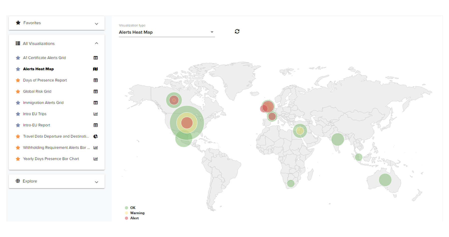 Alert Heat Map