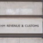 HM Revenue and Customs sign in London